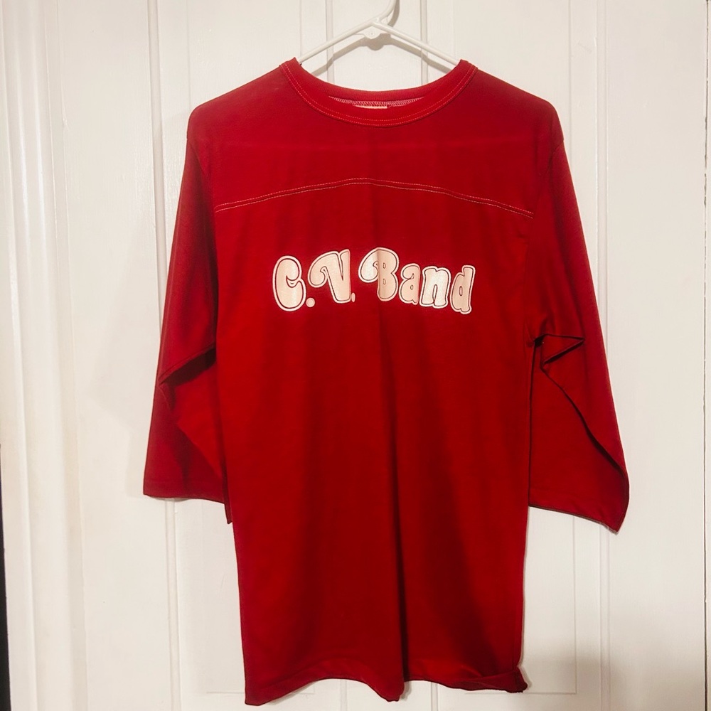 Vintage 70s/80s CV BAND Hugh School Marchjng Band Tee Shirt sz M